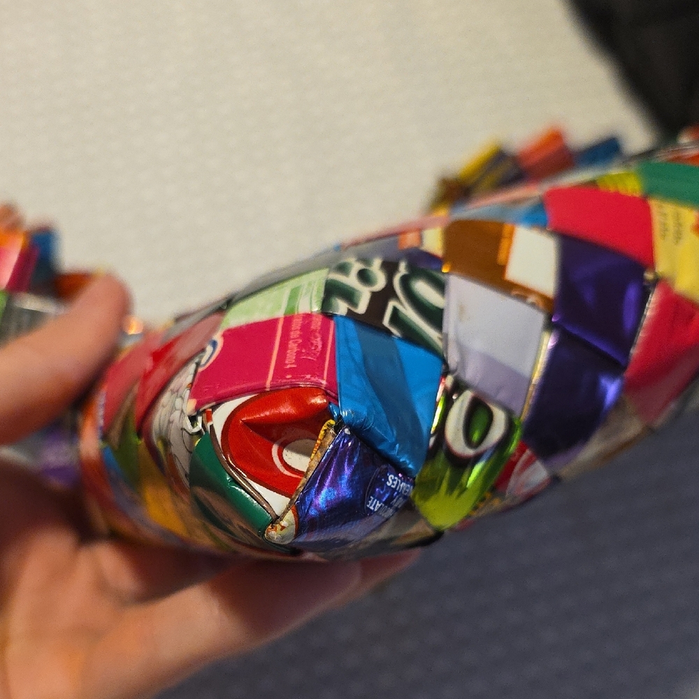 Colorful handmade Woven Women's Bag - Picture 4 of 8
